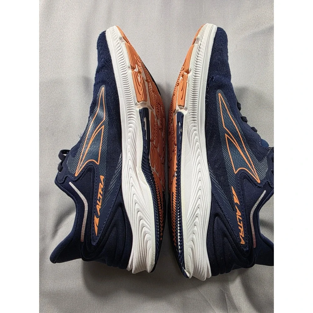 Altra Torin 6 Running Shoes Women 8 Navy Blue Orange Comfort Sneakers
